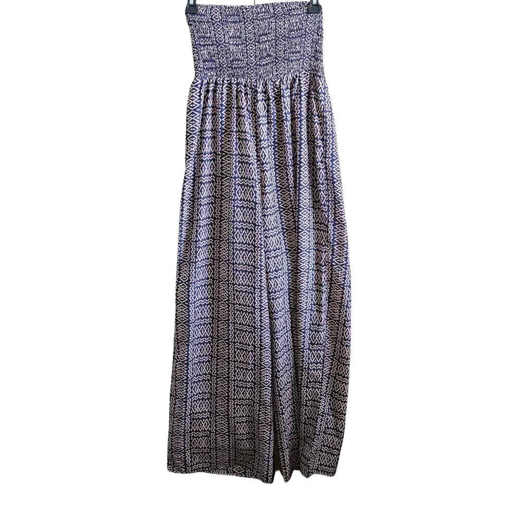 Fire Los Angeles navy strapless